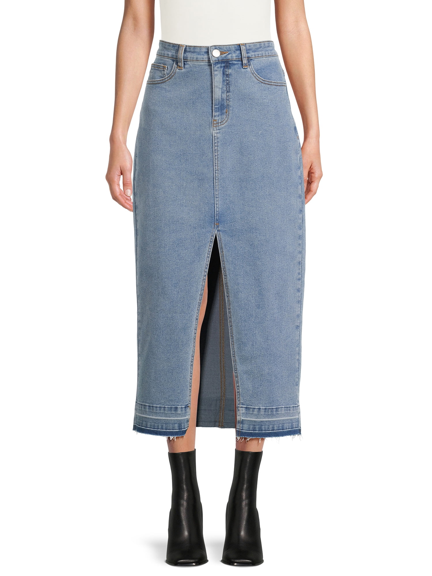 Jupe En Jean Pour Femme/junior - Taille M - Style Mini - Marque Maurices - Occasion Très Bon état