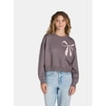 thumbnail image 1 of Liv & Lottie Juniors’ Graphic Sweater with Long Sleeves, Midweight, S-XL, 1 of 5