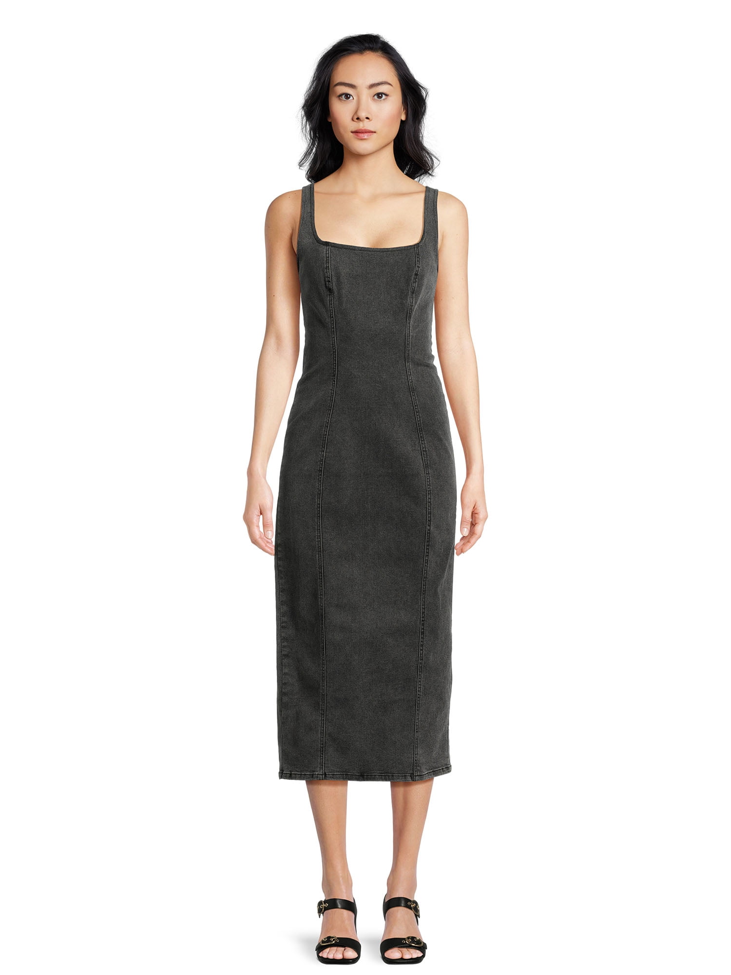 sexy black long dresses Fitted Glitter Satin Dress Ladivine BD4001 searchable:Ruched Size:5-6 Years (130cm) the sleek A Tawop Dress Shoes for