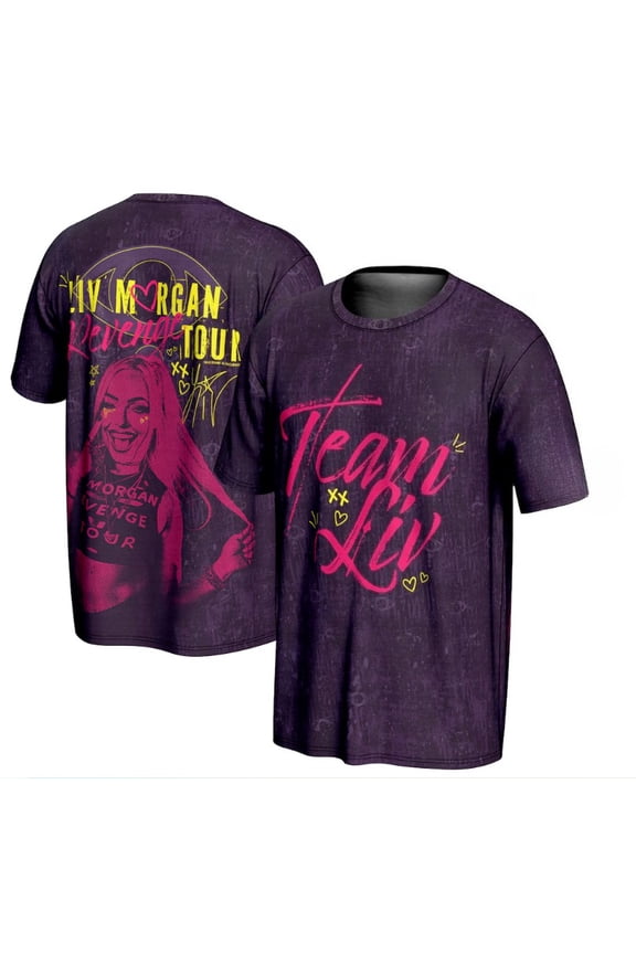 Liv Morgan Merch Shirt Vintage Unisex Tops Tee Jersey Outdoor Tee Fashion y2k Top