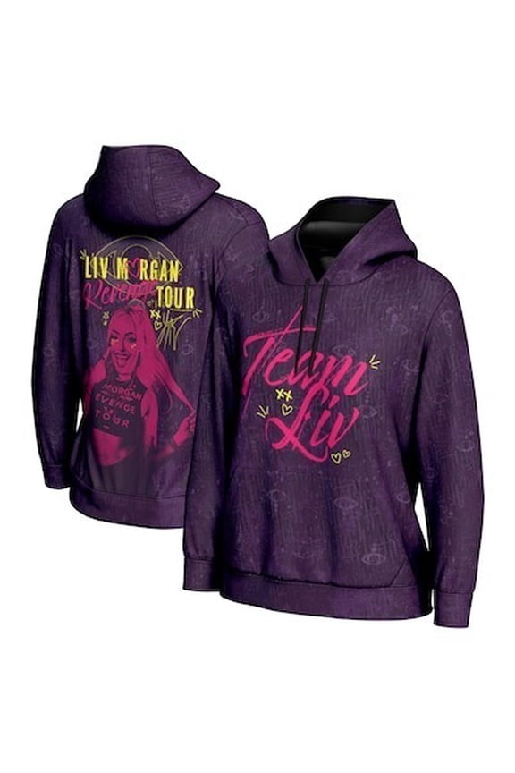 Liv Morgan Merch Unisex Hoodie Long Sleeve Unisex Pullover Clothing Oversized Outdoor Kids Sweatshirt