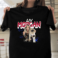 thumbnail image 1 of Liv Morgan WWE Champion Black Cotton Adults Womens World Title Fan Art V50163 Unisex T-Shirt, Size Up to 5XL, 1 of 2
