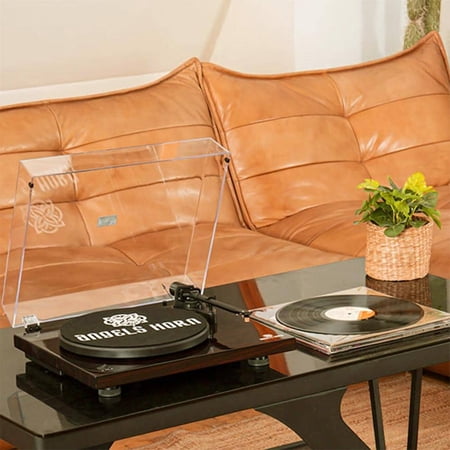 LivEditor Classic Bluetooth Turntable Vinyl Record Player Black