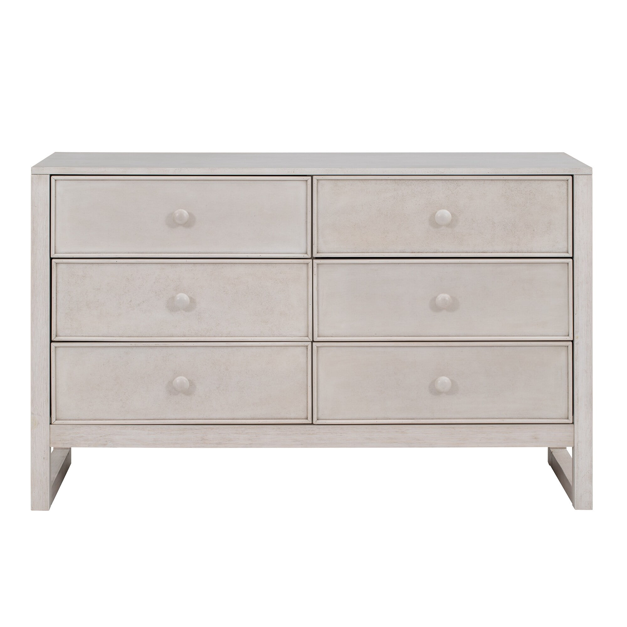 LivEditor Rustic Wooden Dresser with 6 Drawers, Storage Cabinet for ...