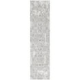 thumbnail image 1 of Livabliss  2 ft. 7 in. x 12 ft. Venezia Machine Woven Rug, Medium Gray, Beige & Charcoal, 1 of 6