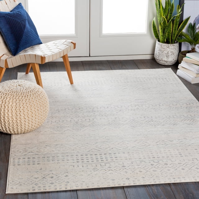 Livabliss 6 ft. 7 in. Roma Machine Woven Square Rug - Multi Color
