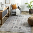 thumbnail image 1 of Livabliss Washable Rugs for Living Room, 7x9 Alanya Traditional Beige Area Rug, Bedroom Dining Room Home Decor Stain Resistant Carpet (6'7" x 9'), 1 of 9