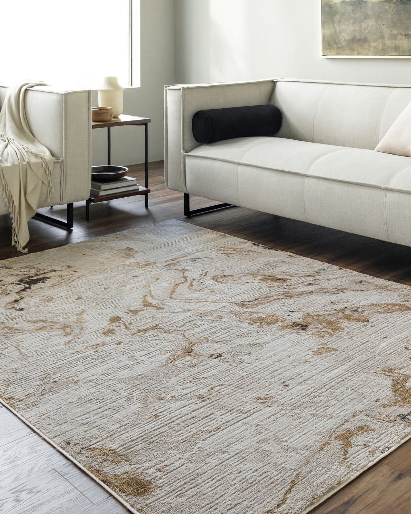 Livabliss Allegro Modern Abstract Area Rug, 6'7