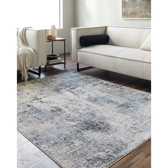 Livabliss Area Rugs for Living Room, 5x7 Allegro Rustic Light Beige Rug, Bedroom Dining Room Home Decor Stain Resistant Carpet (5'3" x 7')