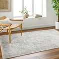 thumbnail image 1 of Livabliss Alpharetta Vintage Medallion Area Rug,5'3" x 7',Gray, 1 of 6