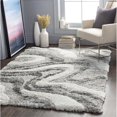 thumbnail image 1 of Livabliss Area Rugs for Living Room, 8x10 Alta Shag Modern Charcoal Rug, Bedroom Dining Room Home Decor Stain Resistant Carpet (7'10" x 10'), 1 of 6