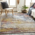 thumbnail image 1 of Livabliss Area Rugs for Living Room, 8x10 Ankara Modern Dark Blue Rug, Bedroom Dining Room Home Decor Stain Resistant Carpet (7'10" x 10'2"), 1 of 8
