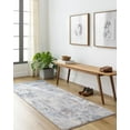 thumbnail image 1 of Livabliss Area Rugs for Living Room, 3x10 Ankara Modern Gray Runner Rug, Bedroom Dining Room Home Decor Stain Resistant Carpet (2'7" x 10' Runner), 1 of 8