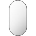 thumbnail image 1 of Livabliss Aranya Modern Accent Mirror,32"H x 16"W x 1"D,Black, 1 of 4