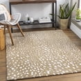 thumbnail image 1 of Livabliss Wool Rugs for Living Room, 5x8 Athena Modern Light Brown Area Rug, Bedroom Dining Room Home Decor Handmade Carpet (5' x 8'), 1 of 6