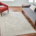 thumbnail image 1 of Livabliss Area Rugs for Living Room, 5ft Round Avant Garde Traditional Taupe Round Rug, Bedroom Dining Room Home Decor Stain Resistant Carpet (5'3" x 5'3"), 1 of 6