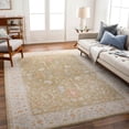 thumbnail image 1 of Livabliss Area Rugs for Living Room, 7x9 Avant Garde Traditional Light Olive Rug, Bedroom Dining Room Home Decor Stain Resistant Carpet (6'7" x 9'6"), 1 of 7