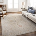 thumbnail image 1 of Livabliss Area Rugs for Living Room, 3x7 Avant Garde Traditional Taupe Runner Rug, Bedroom Dining Room Home Decor Stain Resistant Carpet (2'7" x 7'3" Runner), 1 of 7