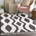 thumbnail image 1 of Livabliss Area Rugs for Living Room, 2x3 Azilal Global Black Rug, Bedroom Dining Room Home Decor Stain Resistant Carpet (2' x 2'11"), 1 of 8