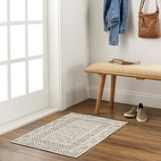 Livabliss Area Rugs for Living Room, 2x3 Bahar Global Gray Rug, Bedroom Dining Room Home Decor Stain Resistant Carpet 2 x 211