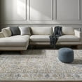 thumbnail image 1 of Livabliss Area Rugs for Living Room, 7x9 Beckham Traditional Light Slate Rug, Bedroom Dining Room Home Decor Stain Resistant Carpet (6'7" x 9'6"), 1 of 6