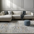 thumbnail image 1 of Livabliss Area Rugs for Living Room, 3x7 Beckham Traditional Medium Gray Runner Rug, Bedroom Dining Room Home Decor Stain Resistant Carpet (2'7" x 7'3" Runner), 1 of 6