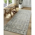 thumbnail image 1 of Livabliss Area Rugs for Living Room, 3x7 Beckham Traditional Medium Gray Runner Rug, Bedroom Dining Room Home Decor Stain Resistant Carpet (2'7" x 7'3" Runner), 1 of 5