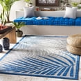 thumbnail image 1 of Livabliss Outdoor Rugs, 2x3 Big Sur Coastal Blue Area Rug for Patio, Porch, Deck, Backyard, Waterproof Indoor Outdoor Carpet (2' x 2'11"), 1 of 8