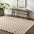 thumbnail image 1 of Livabliss Birmingham Modern Checkerboard Area Rug,7'10" x 10',Tan, 1 of 6