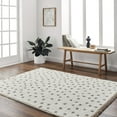 thumbnail image 1 of Livabliss Area Rugs for Living Room, 7x9 Birmingham Modern Ivory Rug, Bedroom Dining Room Home Decor Stain Resistant Carpet (6'7" x 9'), 1 of 6