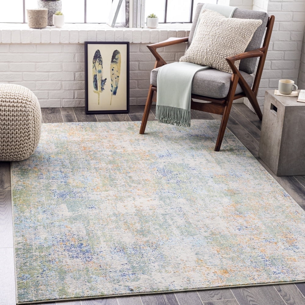 Livabliss Outdoor Rugs, 8x10 Bodrum Modern Beige Area Rug for Patio, Porch, Deck, Backyard, Waterproof Indoor Outdoor Carpet (7'10" x 10')