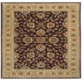thumbnail image 1 of Livabliss  Caesar Rug- 100 Pct Wool- Hand Tufted- Plum/Gold/Red/Sage/Dark Green/Brown- 8 SQUARE, 1 of 10