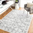 thumbnail image 1 of Livabliss Area Rugs for Living Room, 8x10 Cesar Global Charcoal Rug, Bedroom Dining Room Home Decor Stain Resistant Carpet (7'10" x 10'), 1 of 8
