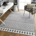 thumbnail image 1 of Livabliss Area Rugs for Living Room, 5x7 Cesar Global Gray Rug, Bedroom Dining Room Home Decor Stain Resistant Carpet (5'3" x 7'), 1 of 8