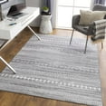 thumbnail image 1 of Livabliss Area Rugs for Living Room, 7x9 Cesar Global Charcoal Rug, Bedroom Dining Room Home Decor Stain Resistant Carpet (6'7" x 9'), 1 of 8