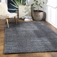 thumbnail image 1 of Livabliss Area Rugs for Living Room, 5x7 Deluxe Shag Modern Charcoal Rug, Bedroom Dining Room Home Decor Stain Resistant Carpet (5'3" x 7'3"), 1 of 8