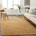 thumbnail image 1 of Livabliss Area Rugs for Living Room, 7x9 Deluxe Shag Modern Camel Rug, Bedroom Dining Room Home Decor Stain Resistant Carpet (6'7" x 9'), 1 of 7