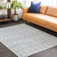 thumbnail image 1 of Livabliss Outdoor Rugs, 8x10 Eagean Global Blue Area Rug for Patio, Porch, Deck, Backyard, Waterproof Indoor Outdoor Carpet (7'10" x 10'2"), 1 of 9