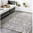 thumbnail image 1 of Livabliss Outdoor Rugs, 8x10 Eagean Modern Black Area Rug for Patio, Porch, Deck, Backyard, Waterproof Indoor Outdoor Carpet (7'10" x 10'2"), 1 of 7