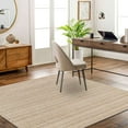 thumbnail image 1 of Livabliss Outdoor Rugs, 9ft Round Eagean Global Light Beige Square Area Rug for Patio, Porch, Deck, Backyard, Waterproof Indoor Outdoor Carpet (7'10" x 7'10"), 1 of 7