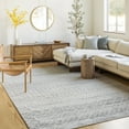 thumbnail image 1 of Livabliss Area Rugs for Living Room, 8x10 Elaziz Global Gray Rug, Bedroom Dining Room Home Decor Stain Resistant Carpet (7'10" x 10'2"), 1 of 8