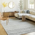 thumbnail image 1 of Livabliss Area Rugs for Living Room, 12x15 Elaziz Global Gray Rug, Bedroom Dining Room Home Decor Stain Resistant Carpet (12' x 14'11"), 1 of 8
