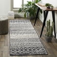 thumbnail image 1 of Livabliss Area Rugs for Living Room, 3x12 Elaziz Global Black Runner Rug, Bedroom Dining Room Home Decor Stain Resistant Carpet (2'7" x 12' Runner), 1 of 8