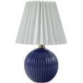 thumbnail image 1 of Livabliss Ferez Modern Accent Table Lamp, 12-inch, Blue with White Shade, 1 of 5