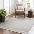 thumbnail image 1 of Livabliss Area Rugs for Living Room, 2x3 Floransa Modern Gray Rug, Bedroom Dining Room Home Decor Stain Resistant Carpet (2' x 2'11"), 1 of 7
