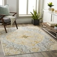 thumbnail image 1 of Livabliss Area Rugs for Living Room, 7x9 Floransa Traditional Light Beige Rug, Bedroom Dining Room Home Decor Stain Resistant Carpet (6'7" x 9'), 1 of 8
