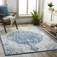 thumbnail image 1 of Livabliss Area Rugs for Living Room, 9x12 Floransa Traditional Navy Rug, Bedroom Dining Room Home Decor Stain Resistant Carpet (8'11" x 12'4"), 1 of 8