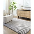 thumbnail image 1 of Livabliss Washable Rugs for Living Room, 7x9 Fossay Shag Modern Light Beige Area Rug, Bedroom Dining Room Home Decor Stain Resistant Carpet (6'7" x 9'), 1 of 7