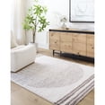 thumbnail image 1 of Livabliss Washable Rugs for Living Room, 8x10 Fossay Shag Global Light Beige Area Rug, Bedroom Dining Room Home Decor Stain Resistant Carpet (7'10" x 10'), 1 of 6