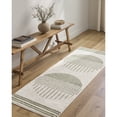 thumbnail image 1 of Livabliss Washable Rugs for Living Room, 3x7 Fossay Shag Global Light Beige Runner Area Rug, Bedroom Dining Room Home Decor Stain Resistant Carpet (2'7" x 7'3" Runner), 1 of 7